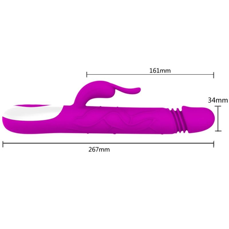 Vibrator, Pretty Love - Adrian, Reincarcabil Multifunctional